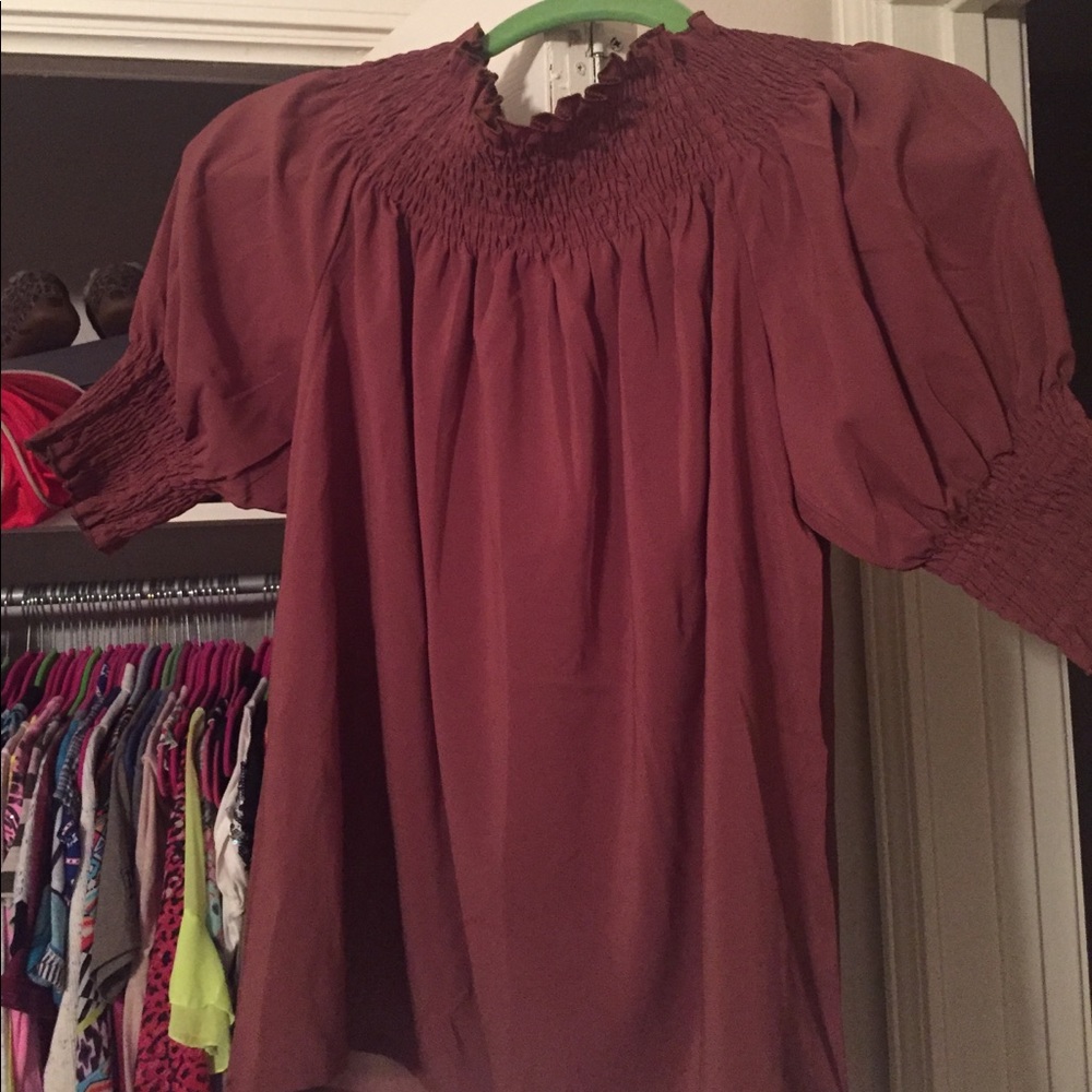 Off the shoulder top